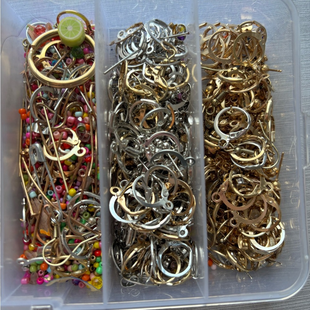 Assorted Jewelry Making Supplies
